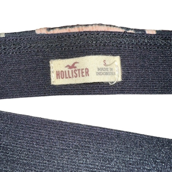 Hollister Aztec Geometric Print Black & Pink Mini Stretch Tube Skirt Size Small - Picture 5 of 6